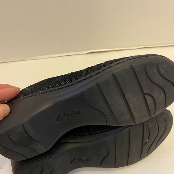 Shiny black zipper ankle boots size 6.5 - Picture 4 of 5